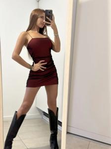 Vestido Tull Doble Color