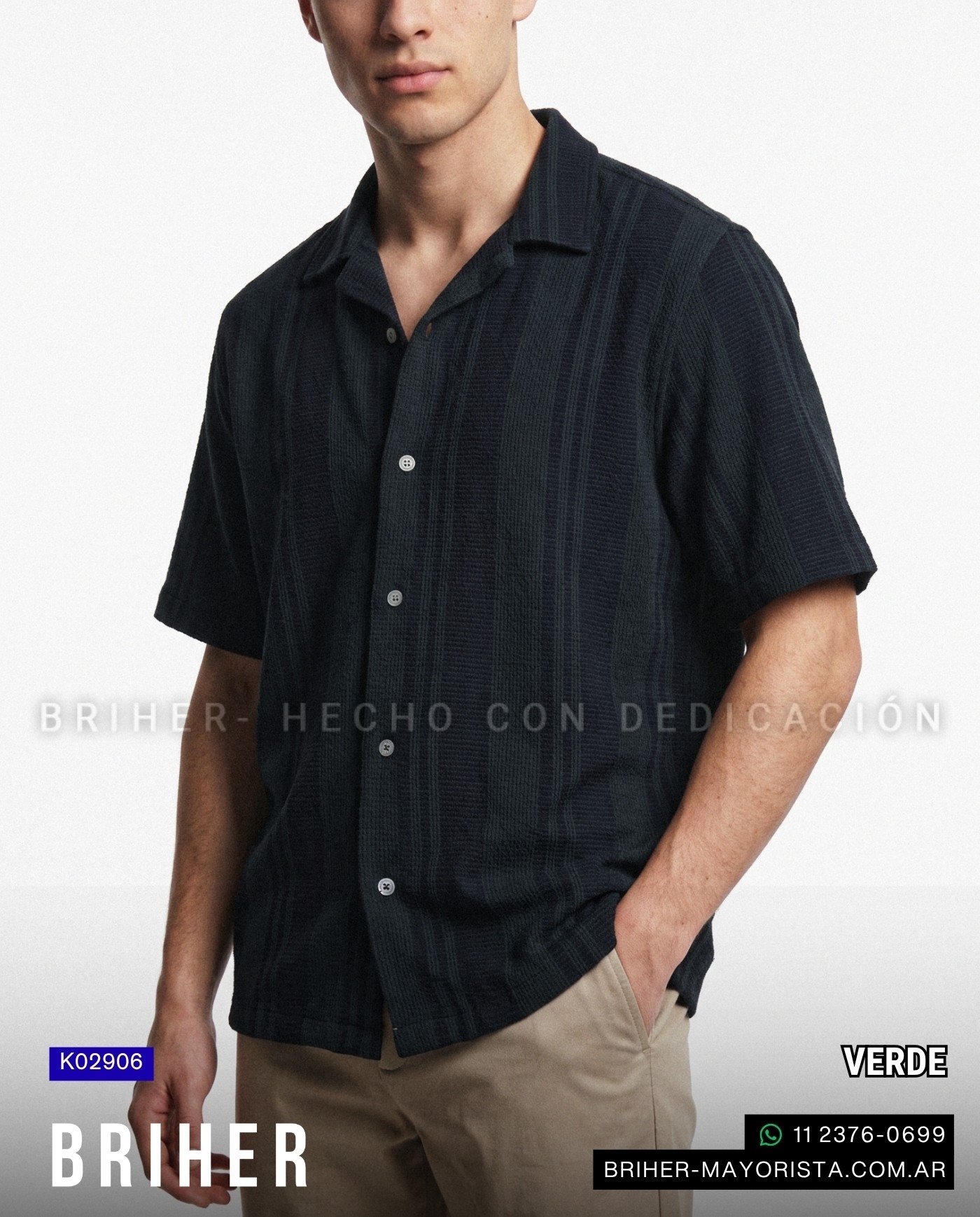 Camisas Crochet  a Rayas - Imagen 3