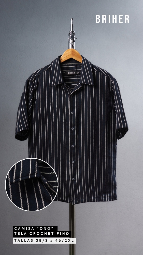 Camisas Crochet  a Rayas - Imagen 5
