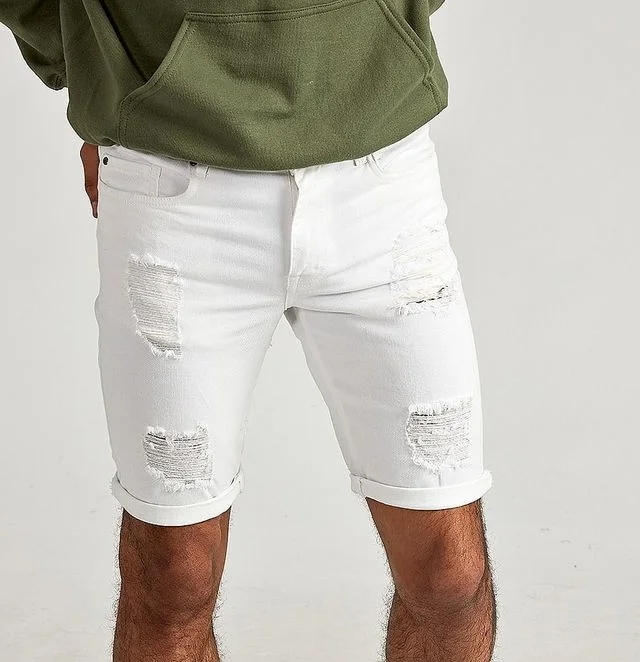 Bermuda Blanco Jeans