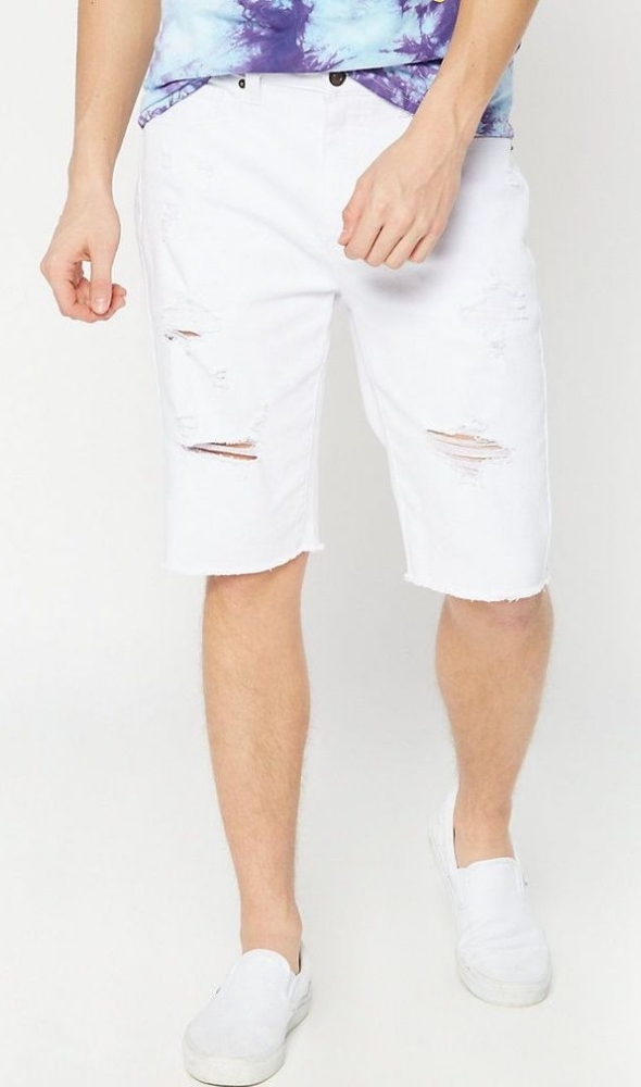 Bermuda Blanco Jeans - Imagen 2