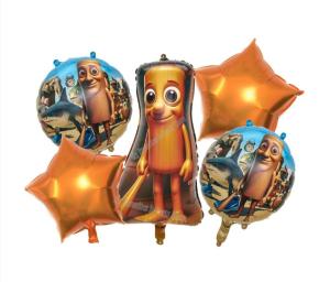 Set Globos Tralalero Tralala 5 Unidades