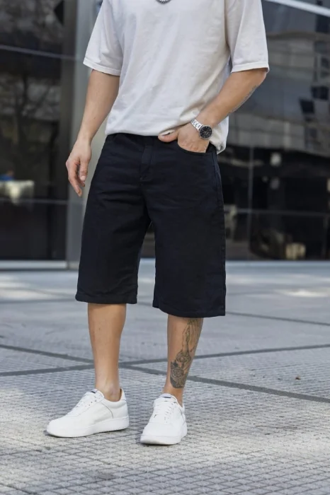 Bermuda Baggy Negro ..