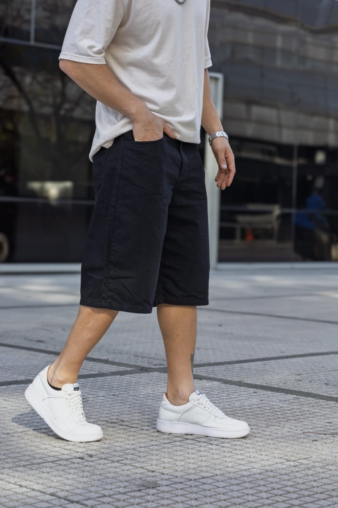 Bermuda Baggy Negro .. - Imagen 2
