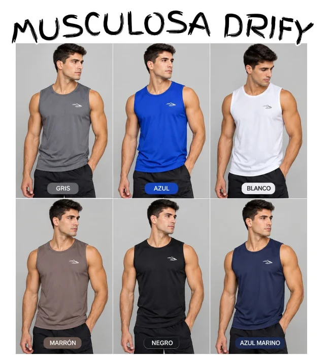 Musculosas en Dry Fit