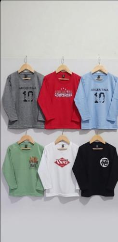 Camisetas Yerse Algodon  ( Niño )
