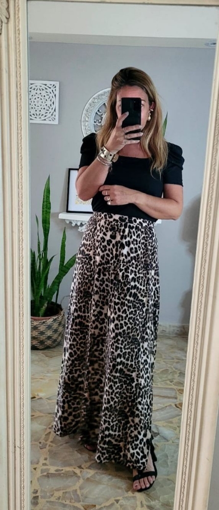 Maxifalda Animal Print - Imagen 2