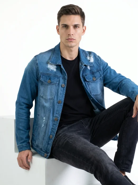 Campera de Jean Elastizada