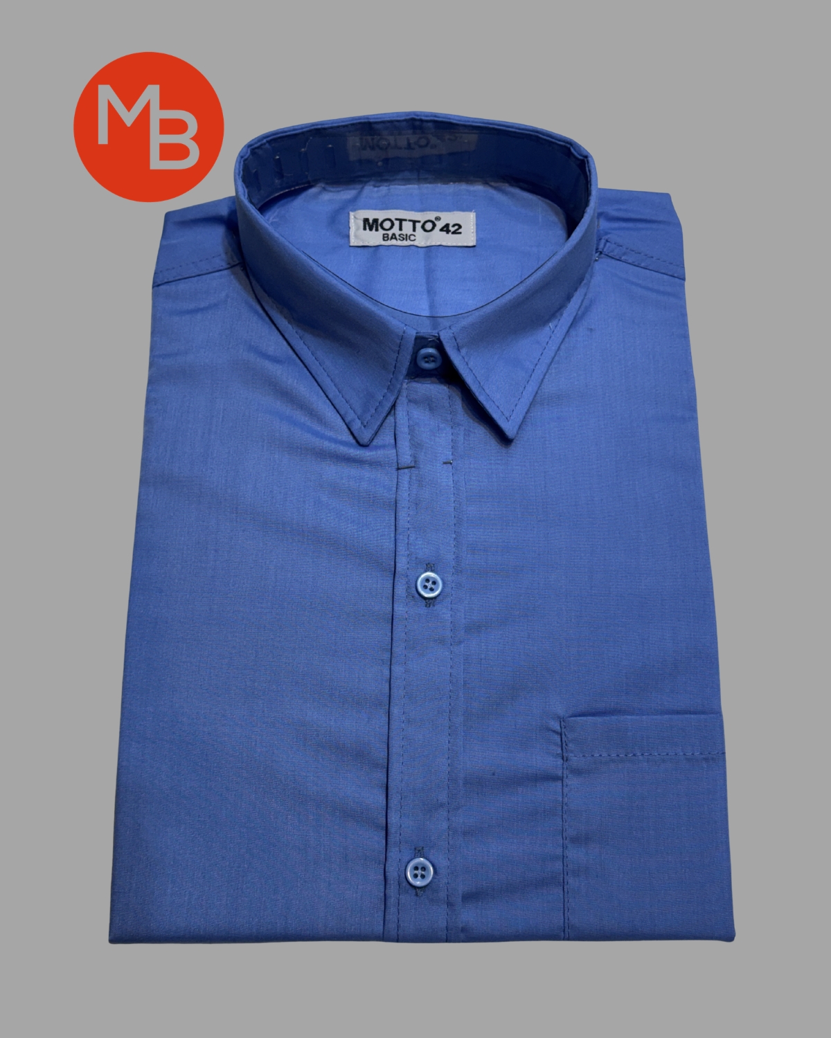 Camisa Clásica  Rígida Lisa Hombre - 12.jpg
