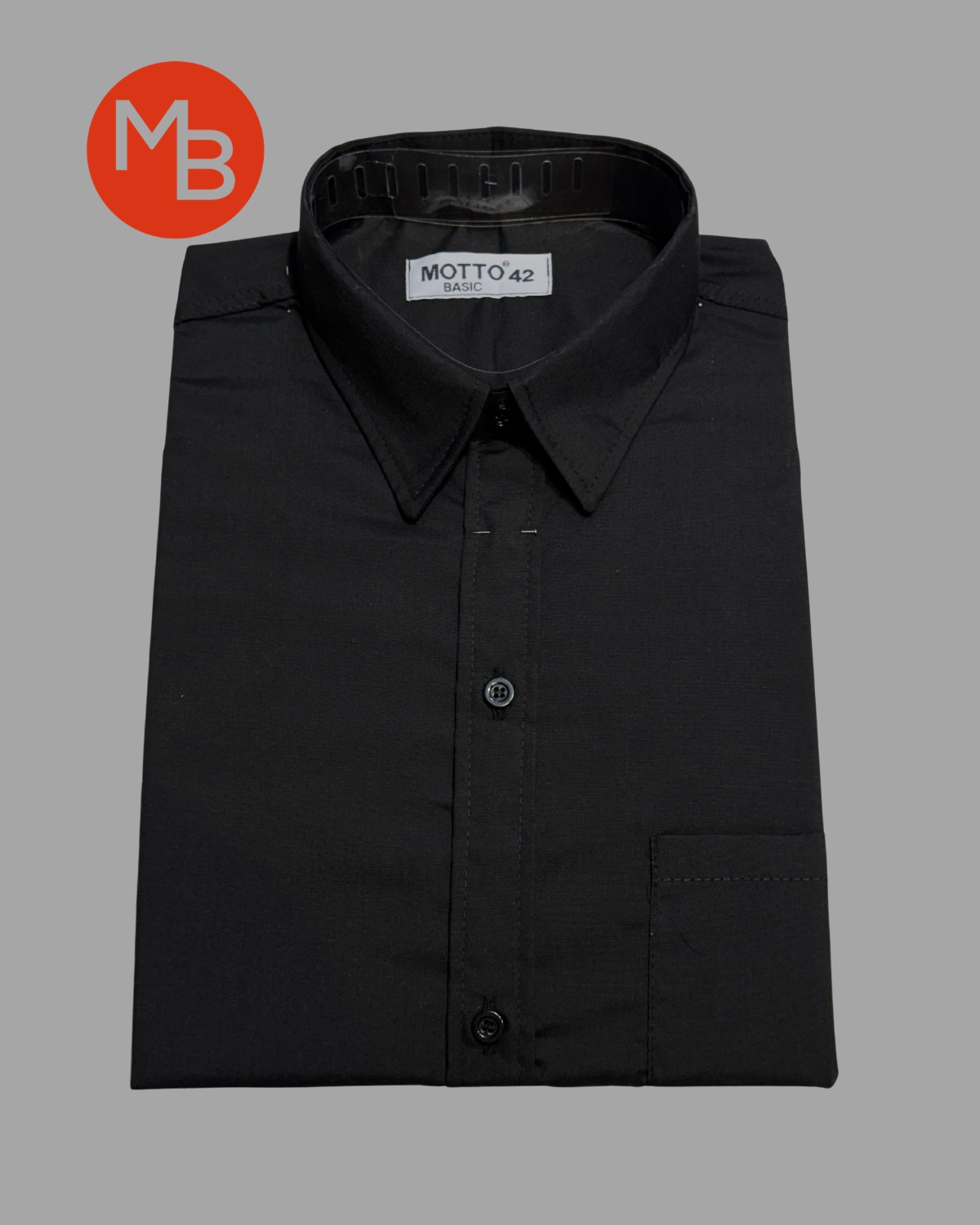 Camisa Clásica  Rígida Lisa Hombre - 15.jpg