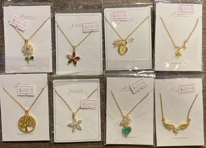Collar de Cobre con Baño de Oro/plata Antialérgico