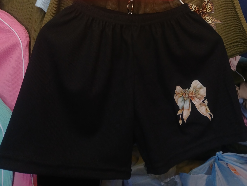 Short Wafle Estampado Nena - Imagen 4