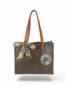 Tote Bag Estampada  con Moño