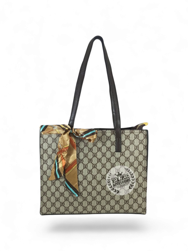 Tote Bag Estampada  con Moño - Imagen 2
