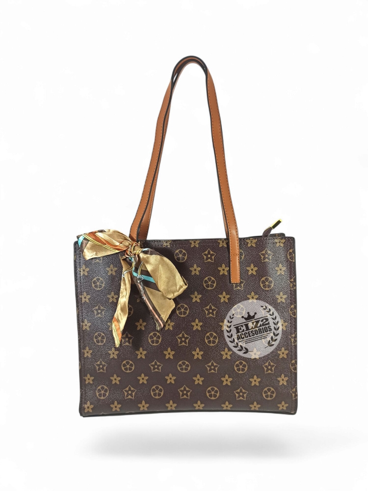 Tote Bag Estampada  con Moño - Imagen 3