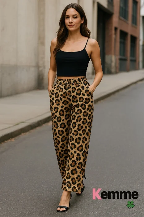 Palazo Animal Print