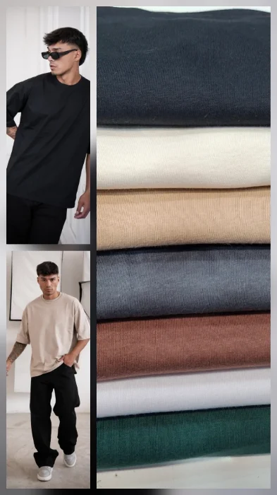 Remeras Lisas   Oversize Algodon Peinado 20/1