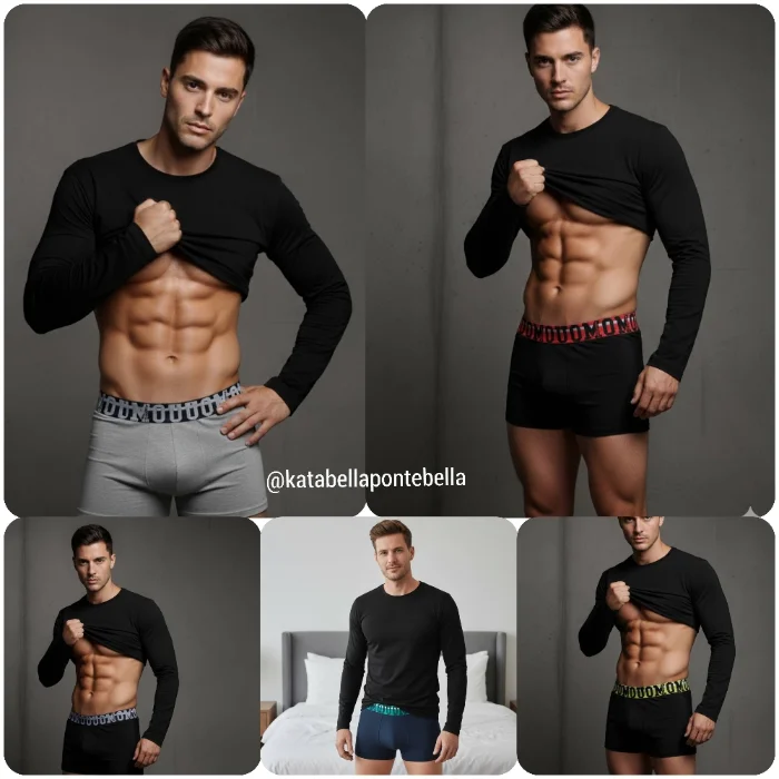 12 Boxer Uomo Calidad
