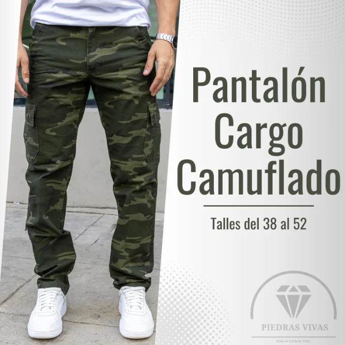 Pantalones Cargo Clás. Camuflados