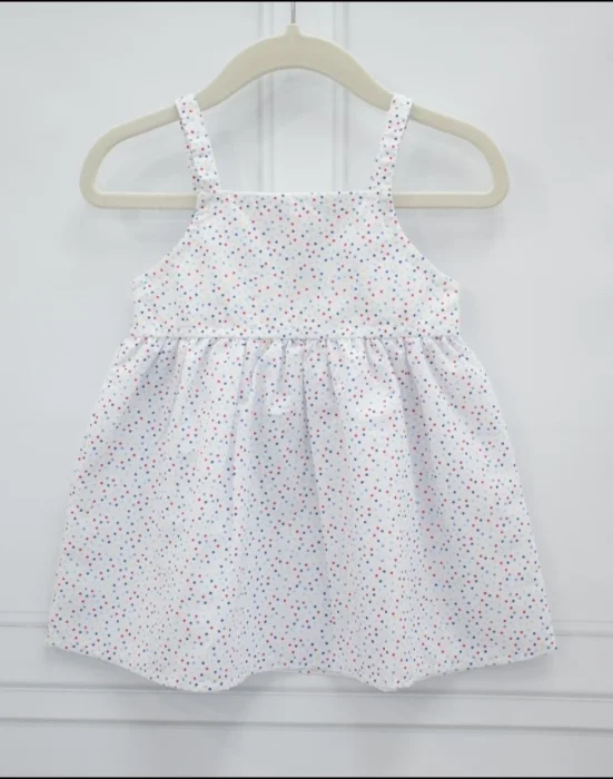 Vestido de Poplin Puntos