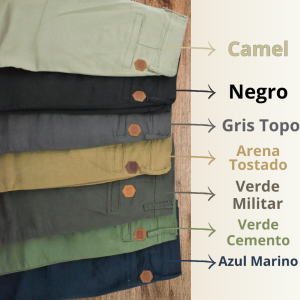 Pantalones Corte Chino - Miniatura 3