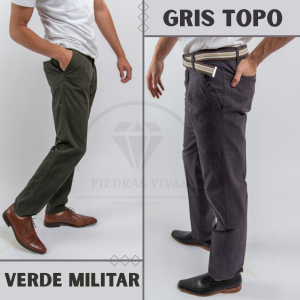 Pantalón Clásico Pinzado - Miniatura 3