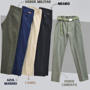 Pantalón Clásico Pinzado - Miniatura 2