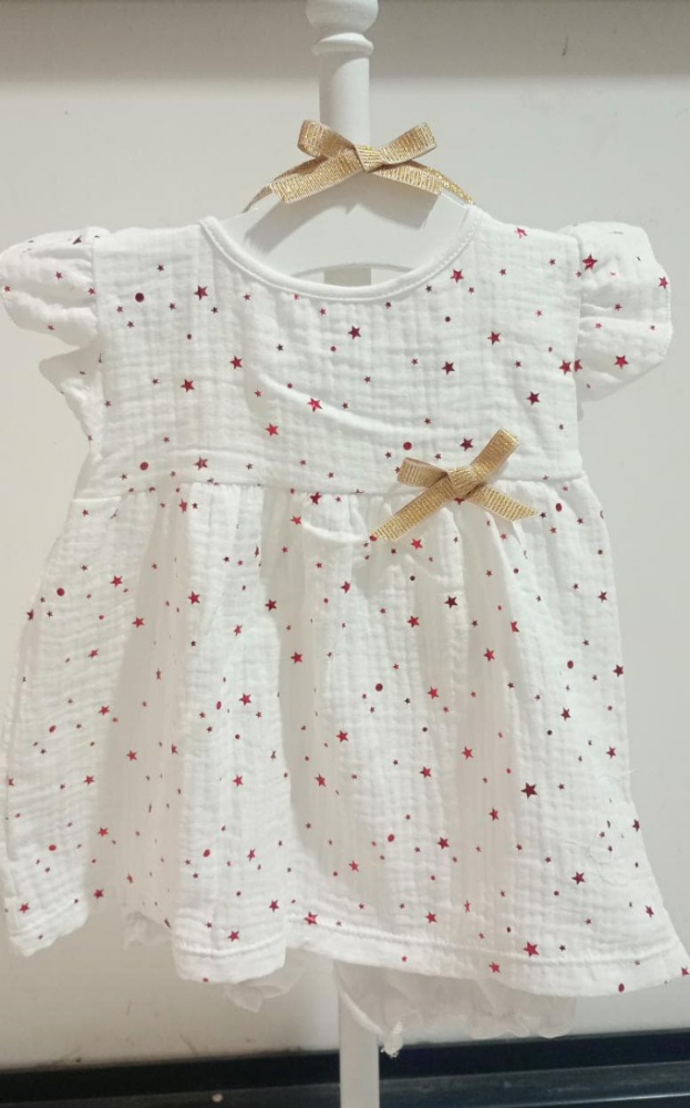 Vestido de Bebe Baby Cotton - Imagen 1