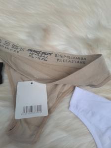 Bombacha Colaless y Vedetina Microfibra  Reforzada con Cintura- Sexy Smart - Miniatura 3