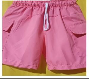 Short Cargo Microfibra Nena