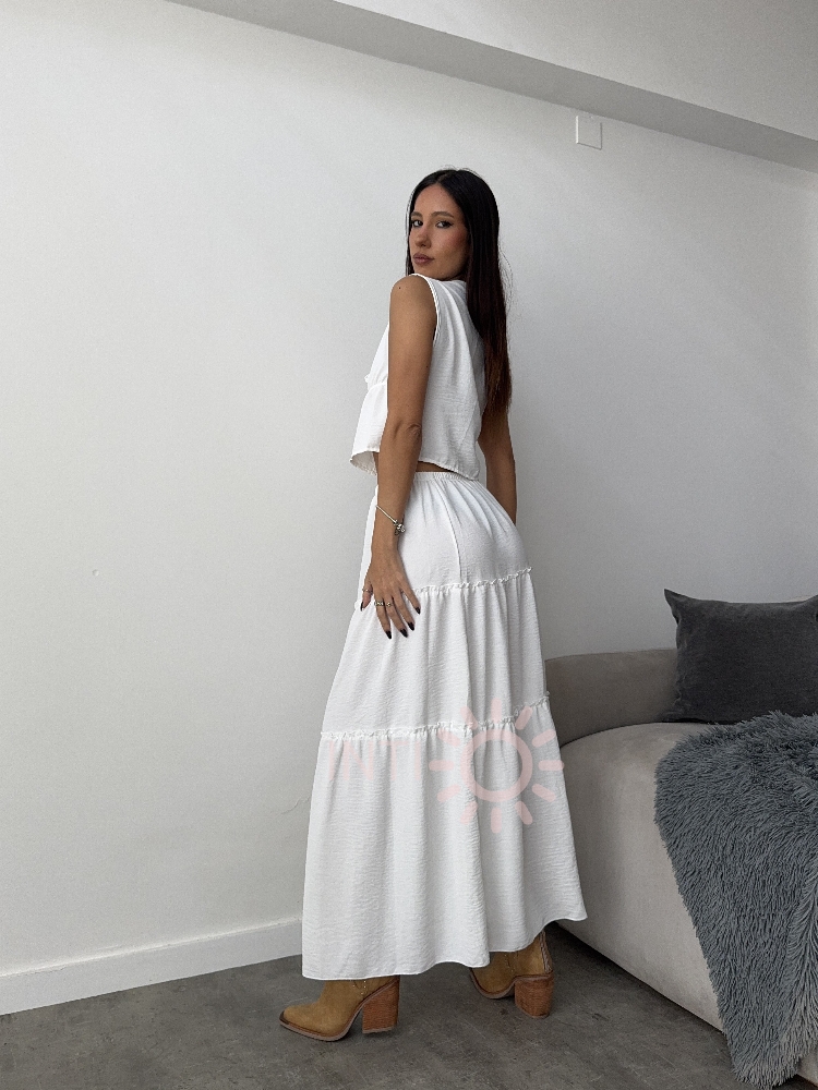 Conjunto de Lino Estilo Boho Chic - Imagen 2