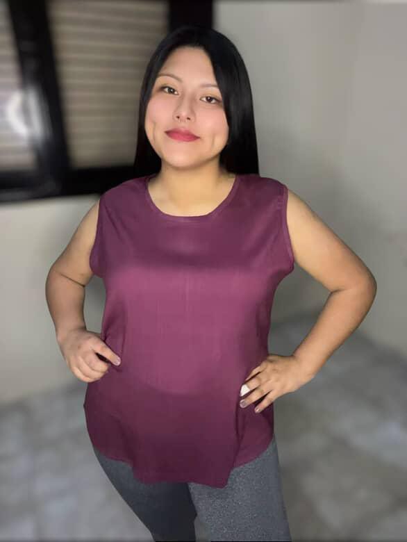 Musculosa Lino - Dama ! - Imagen 3