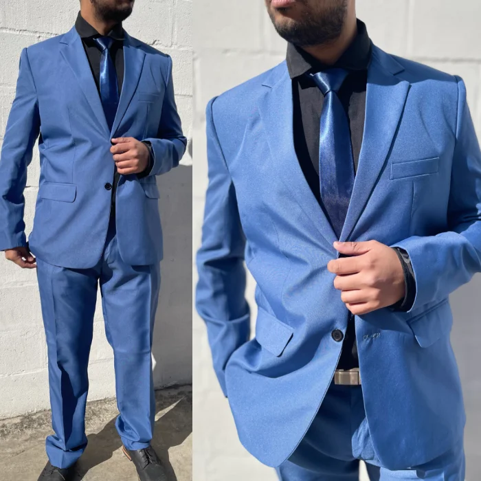 Trajes Slimfit Liso de  Hombre