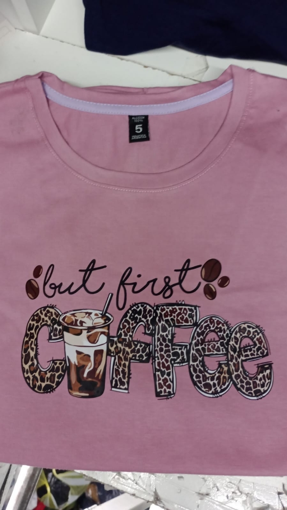 Remeras Dama Estampadas Algodón Peinado - Imagen 6