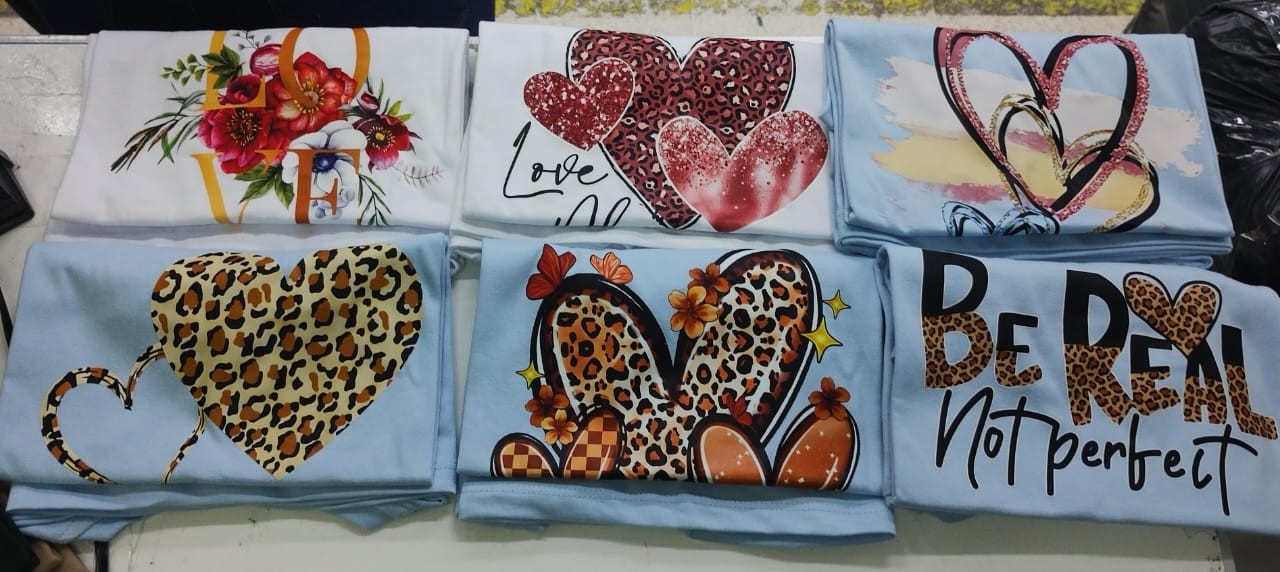 Remeras Dama Estampadas Algodón Peinado - Imagen 9