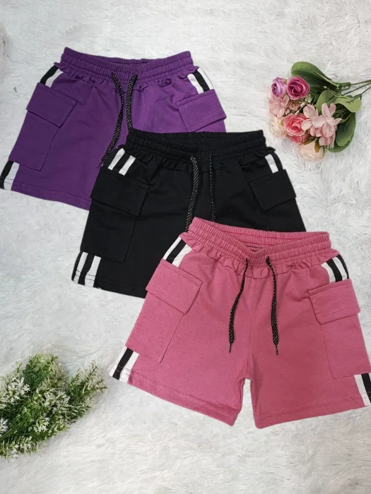 Short Cargo con Tiras