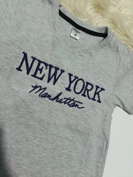 Remeras Bordadas New York