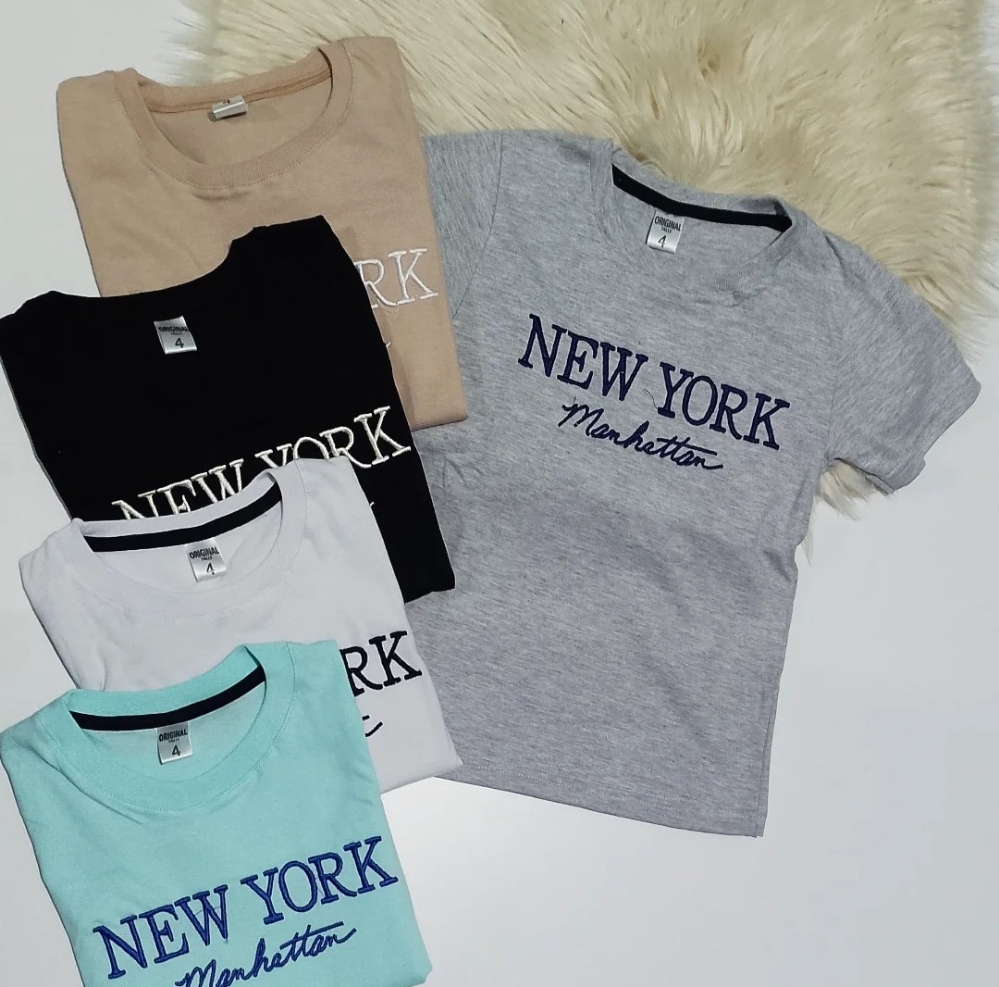 Remeras Bordadas New York - Imagen 2