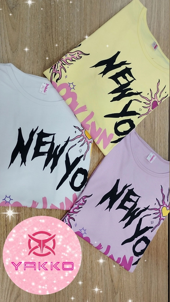Remeras de Algodón Oversize "new York" - Imagen 2