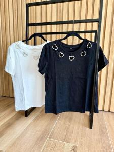 Remera de Algodon con Apliques 0020