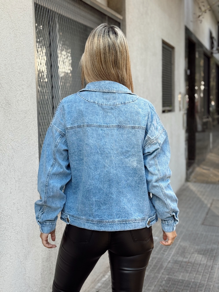 Campera Oversize "cristal" de Jean Rígido - Imagen 3