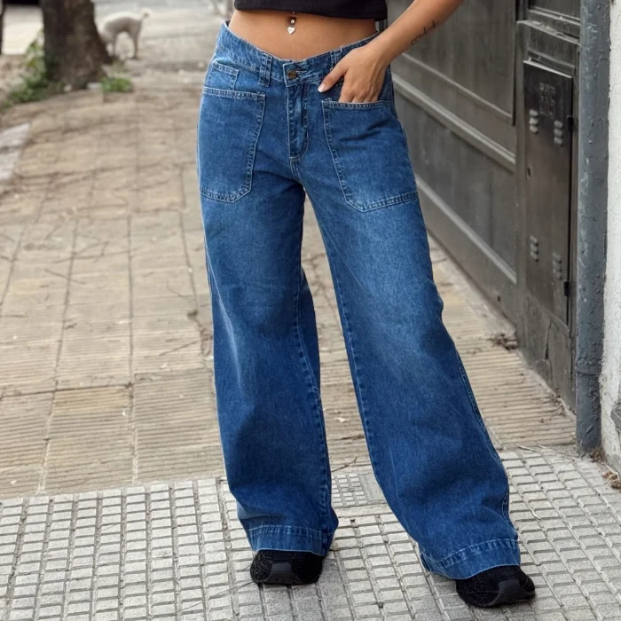Wide Leg "ofx" de Jean Rígido