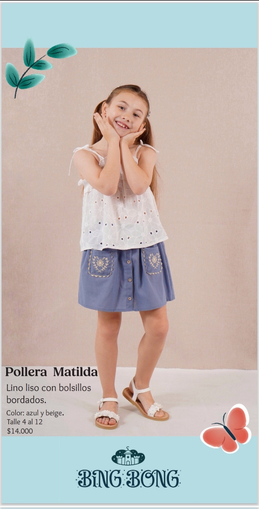 Pollera de Lino - Imagen 3