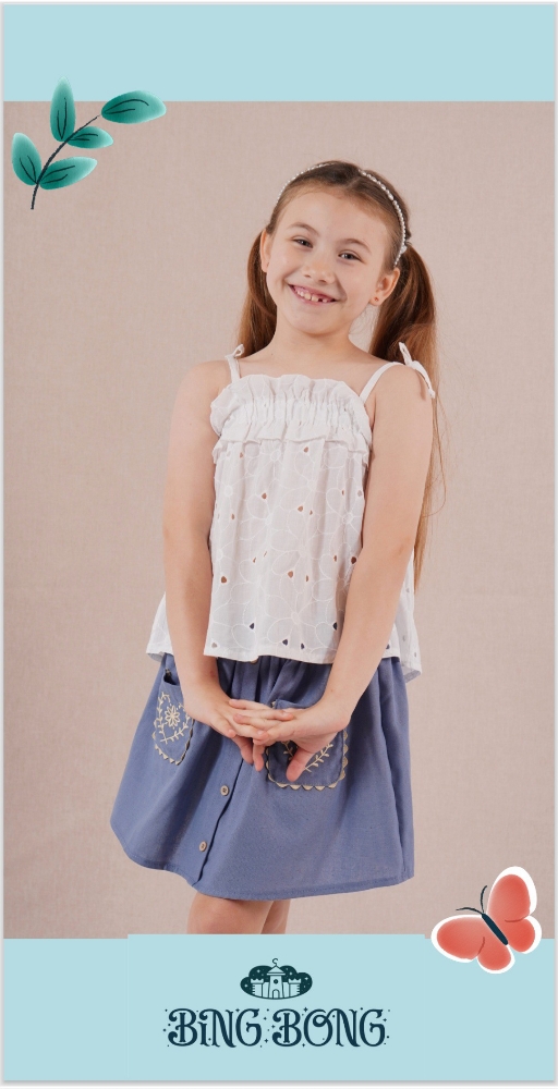 Pollera de Lino - Imagen 2