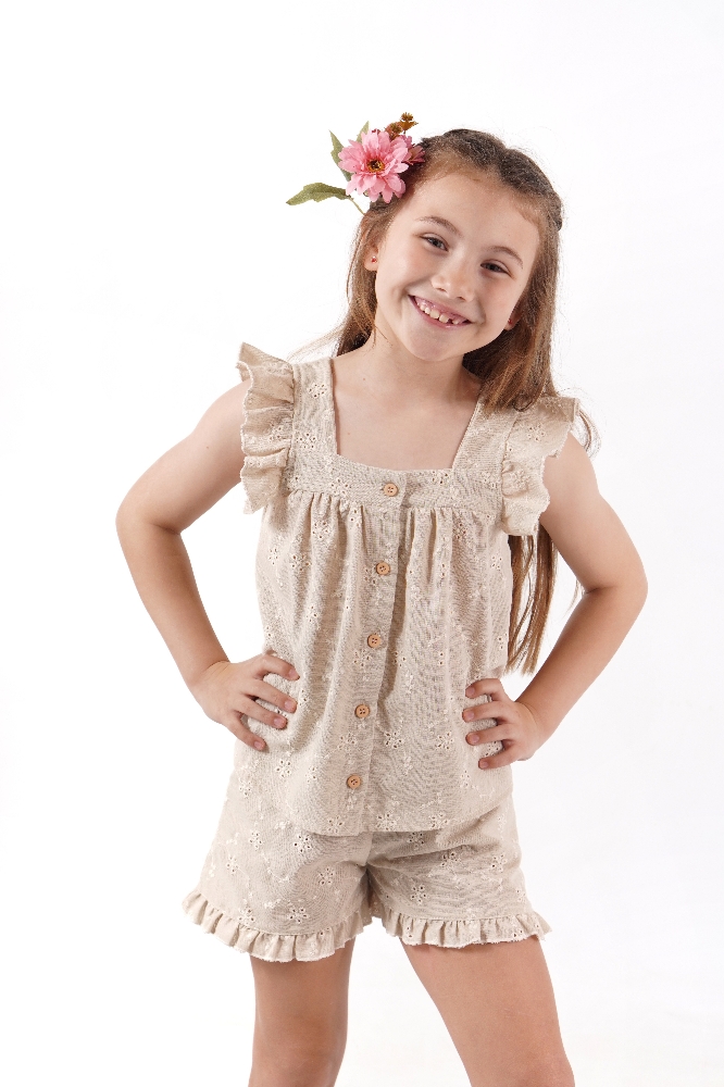 Conjunto Brodery Lino - Imagen 2
