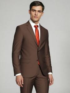 Saco y Pantalón Tropical Mecánico Marron