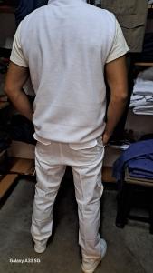 Pantalón Blanco de Trabajo - Miniatura 2