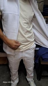 Pantalón Blanco de Trabajo - Miniatura 5