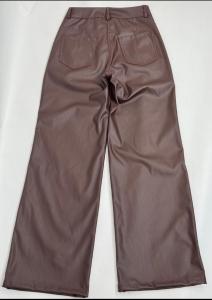 Pantalón Wide Leg Cuerina - Miniatura 2