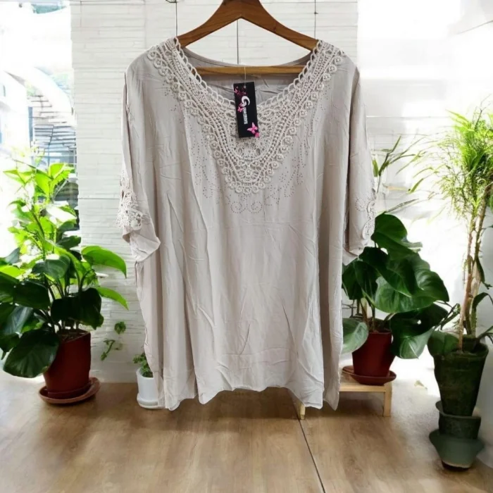 Blusas de Dama Talle Especial